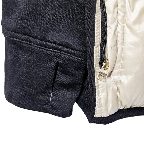 ✨ Calvin Klein Performance Jacket – Women’s 1X, Light Gold Bodice & Black Knit S - Picture 3 of 15